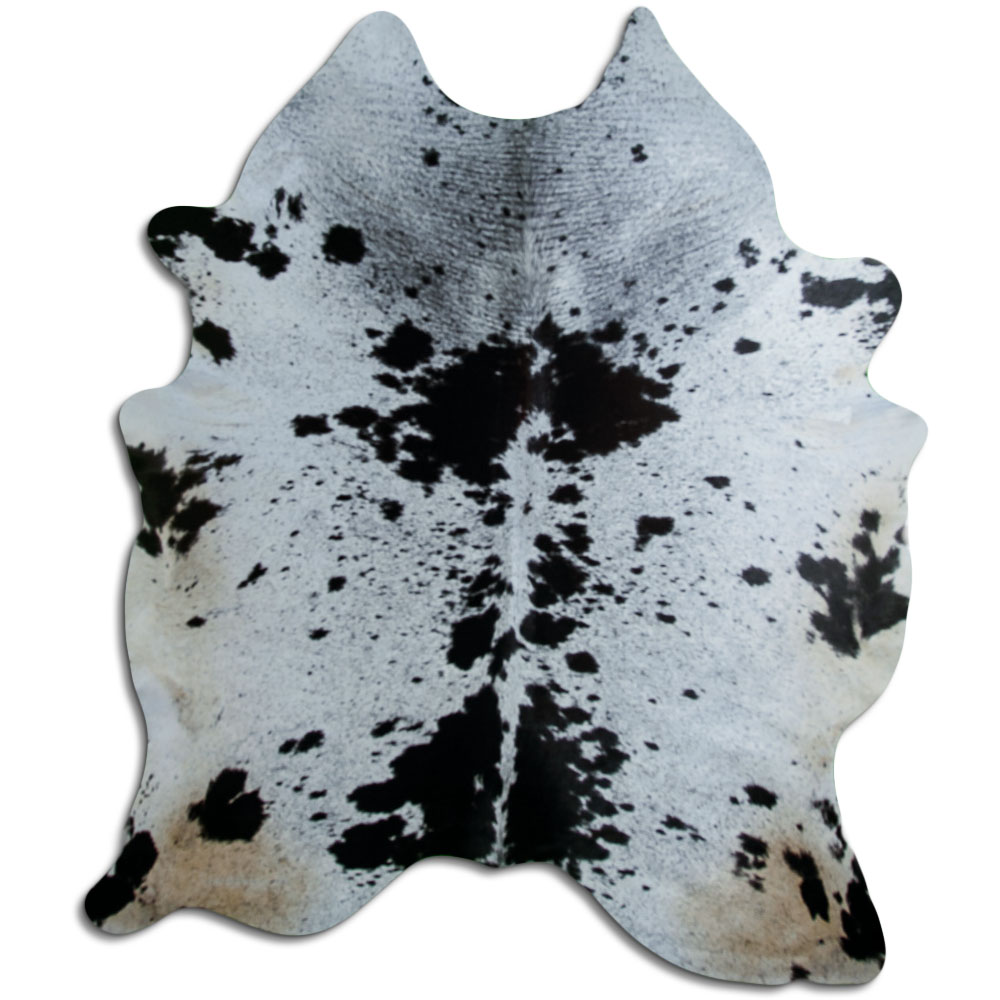 Salt & Pepper Black and White Cowhide Extra Large Size (Jumbo) Salt & Pepper Black and White Cowhide Extra Large Size (Jumbo)