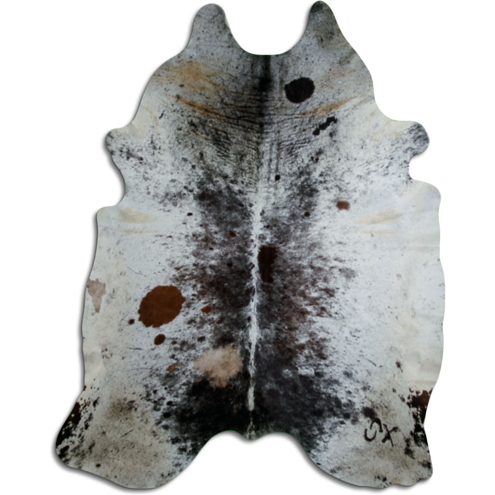 Salt & Pepper Black and White Cowhide Extra Large Size (Jumbo) Salt & Pepper Black and White Cowhide Extra Large Size (Jumbo)