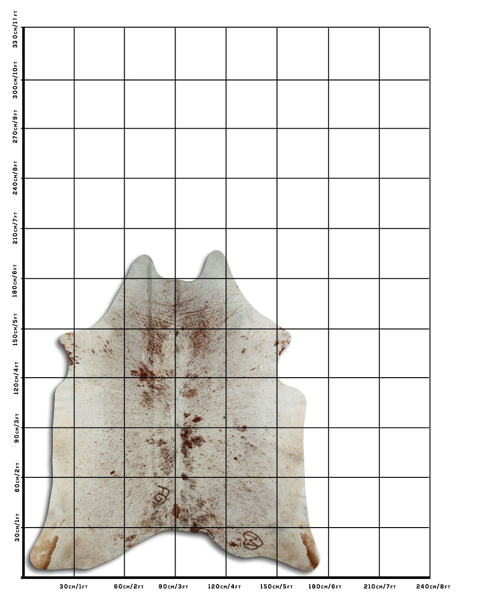 Salpicado Marrom e Branco 2 - 3 M Classe B Salpicado Marrom e Branco 2 - 3 M Classe B