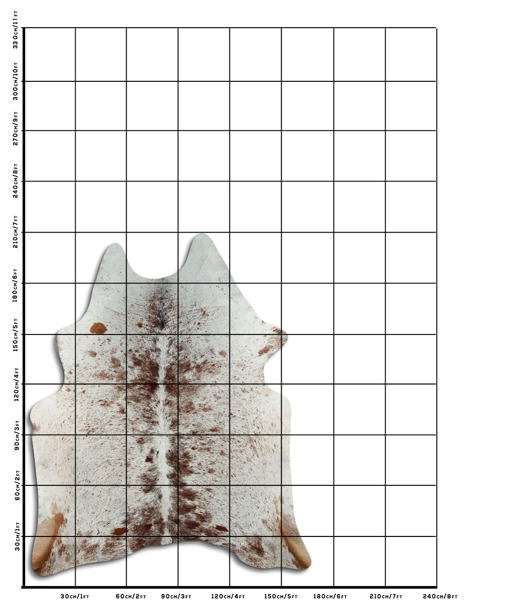 Salpicado Marrom e Branco 2 - 3 M Classe B Salpicado Marrom e Branco 2 - 3 M Classe B