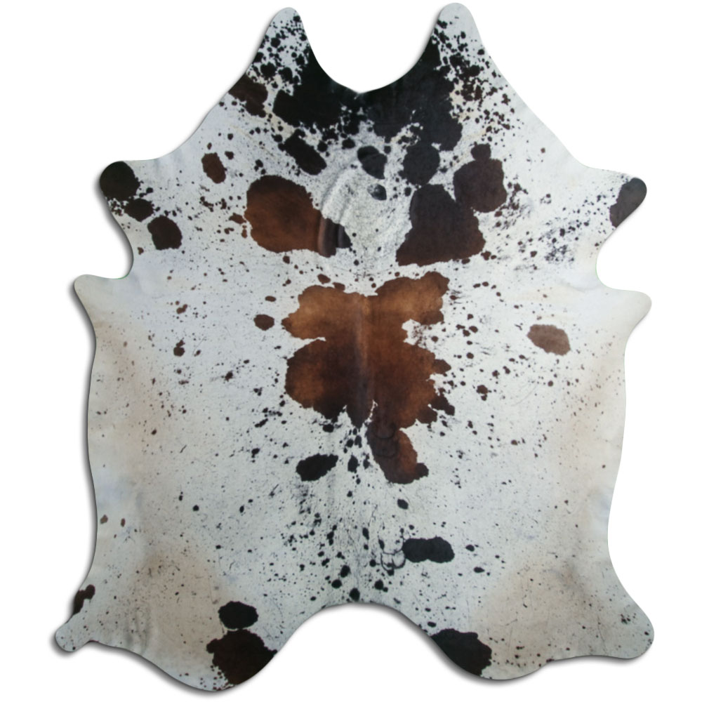 Salt & Pepper Brown and White Cowhide Large Size Salt & Pepper Brown and White Cowhide Large Size