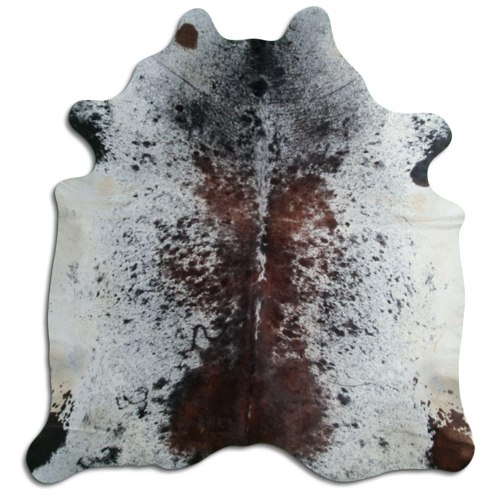 Salt & Pepper Brown and White Cowhide Large Size Salt & Pepper Brown and White Cowhide Large Size
