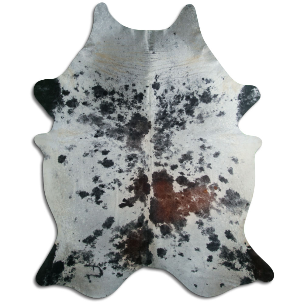 Salt & Pepper Brown and White Cowhide Large Size Salt & Pepper Brown and White Cowhide Large Size