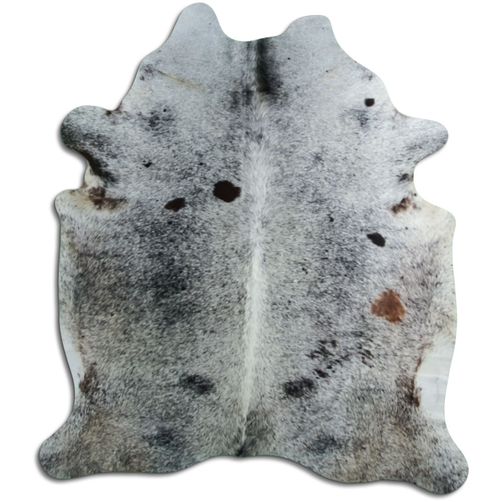 Salt & Pepper Brown and White Cowhide Large Size Salt & Pepper Brown and White Cowhide Large Size