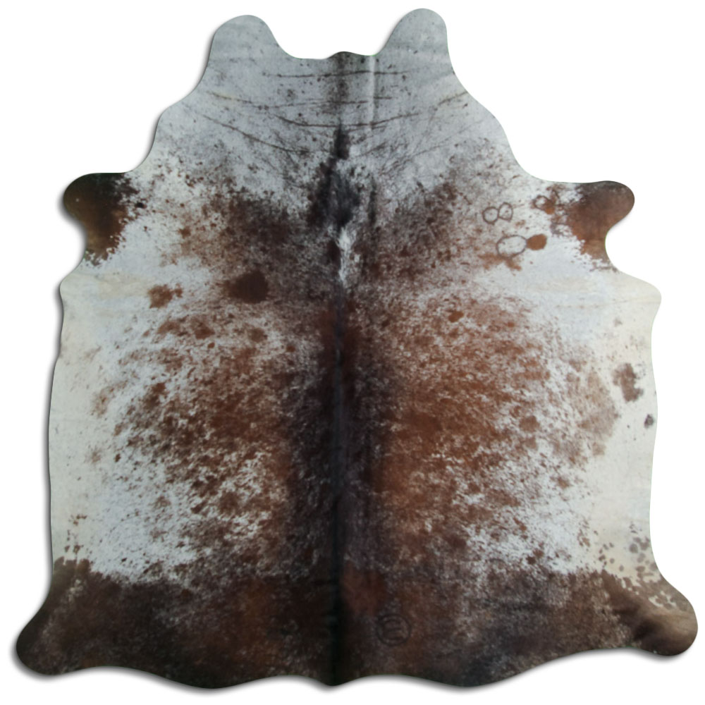 Salt & Pepper Brown and White Cowhide Large Size Salt & Pepper Brown and White Cowhide Large Size