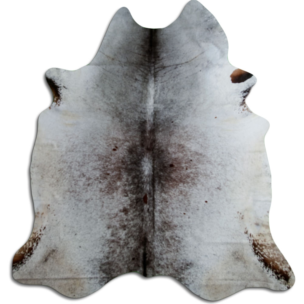 Salt & Pepper Brown and White Cowhide Large Size Salt & Pepper Brown and White Cowhide Large Size