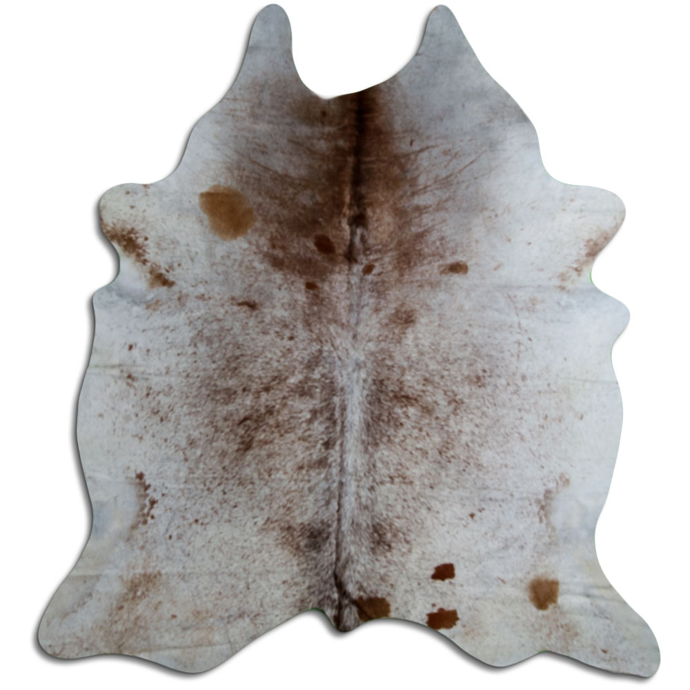 Salt & Pepper Brown and White Cowhide Large Size Salt & Pepper Brown and White Cowhide Large Size