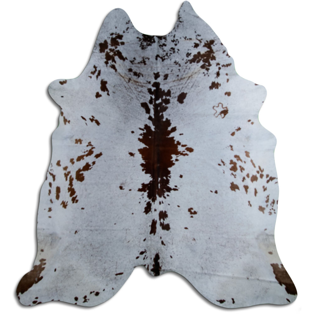 Salt & Pepper Brown and White Cowhide Large Size Salt & Pepper Brown and White Cowhide Large Size
