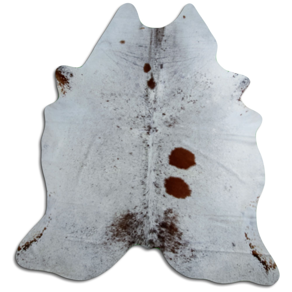 Salt & Pepper Brown and White Cowhide Large Size Salt & Pepper Brown and White Cowhide Large Size