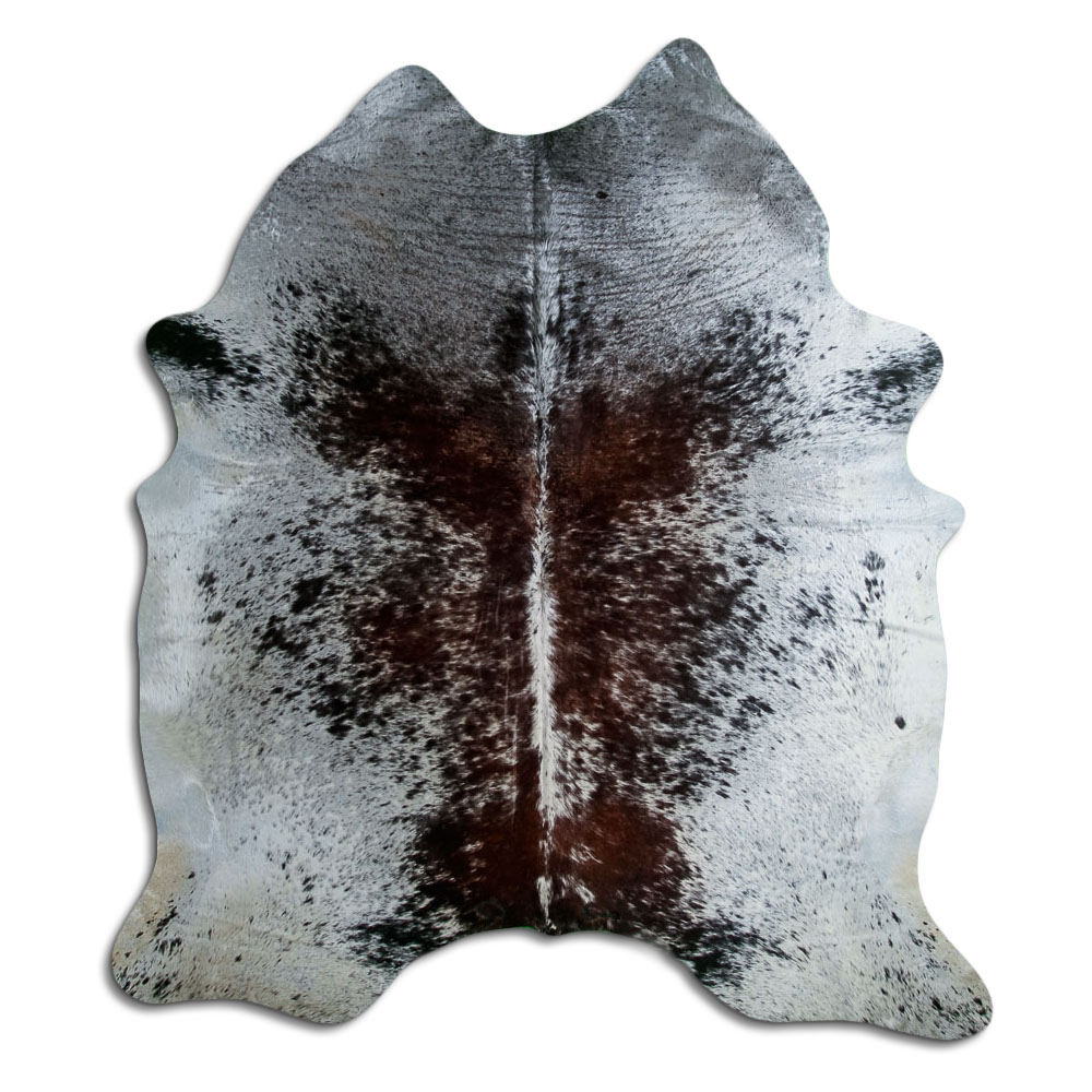 Salt & Pepper Brown and White Cowhide Large Size Salt & Pepper Brown and White Cowhide Large Size