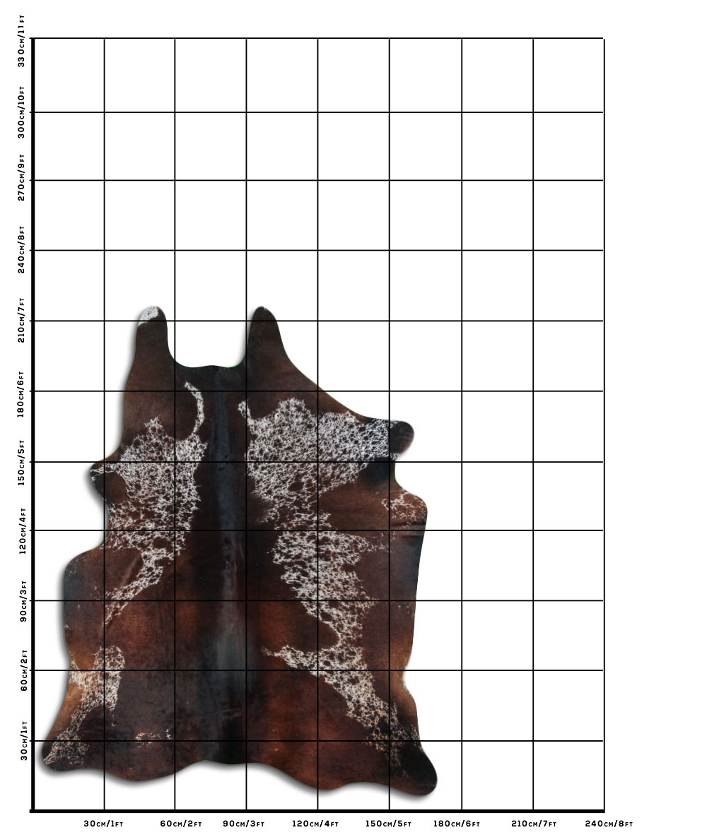 Salt And Pepper Marron Y Blanco 3 - 4 M Clase B