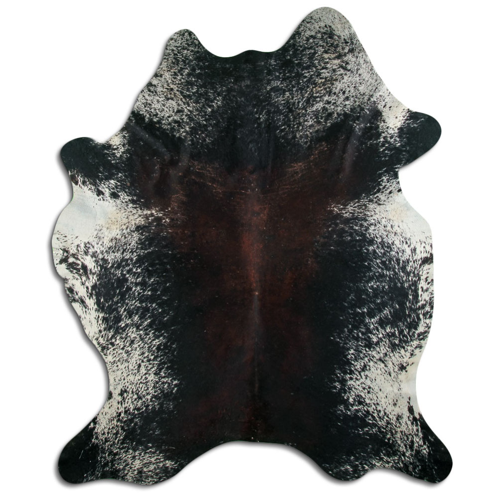 Salt & Pepper Brown and White Cowhide Large Size Salt & Pepper Brown and White Cowhide Large Size