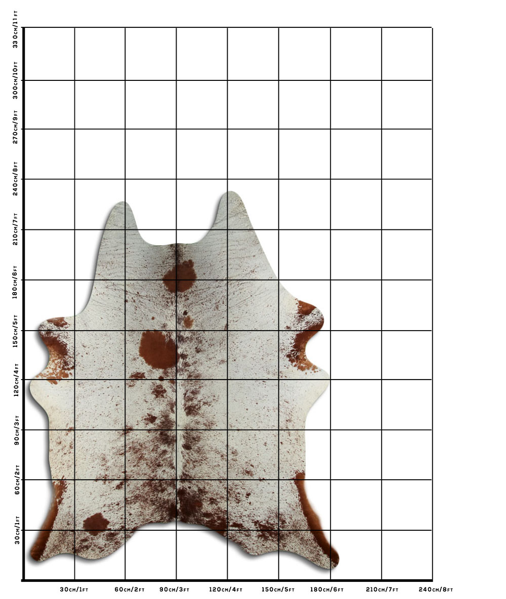 Salpicado Marrom e Branco 3 - 4 M Classe B Salpicado Marrom e Branco 3 - 4 M Classe B