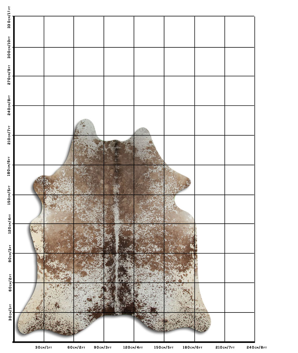 Salpicado Marrom e Branco 3 - 4 M Classe B Salpicado Marrom e Branco 3 - 4 M Classe B