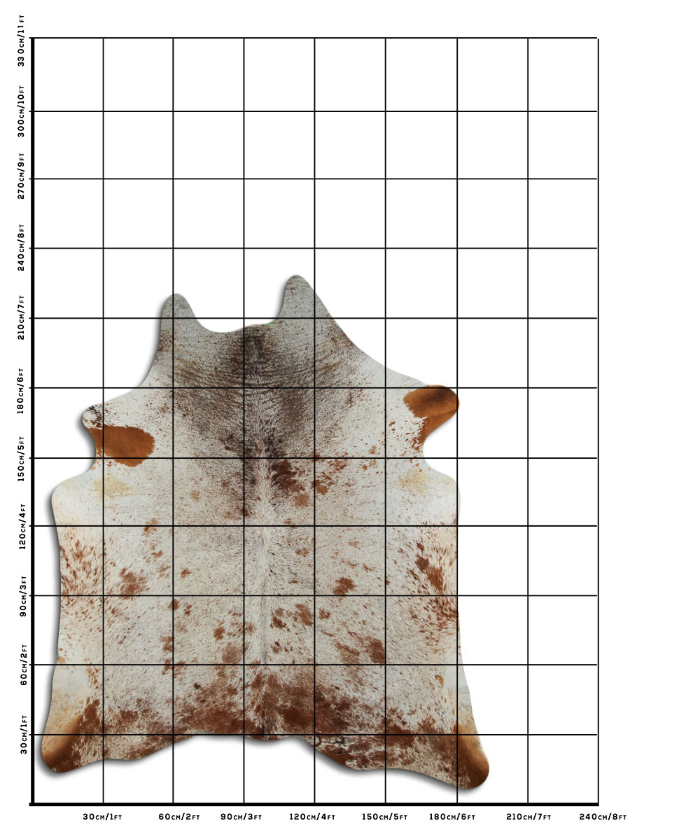 Salpicado Marrom e Branco 3 - 4 M Classe B Salpicado Marrom e Branco 3 - 4 M Classe B