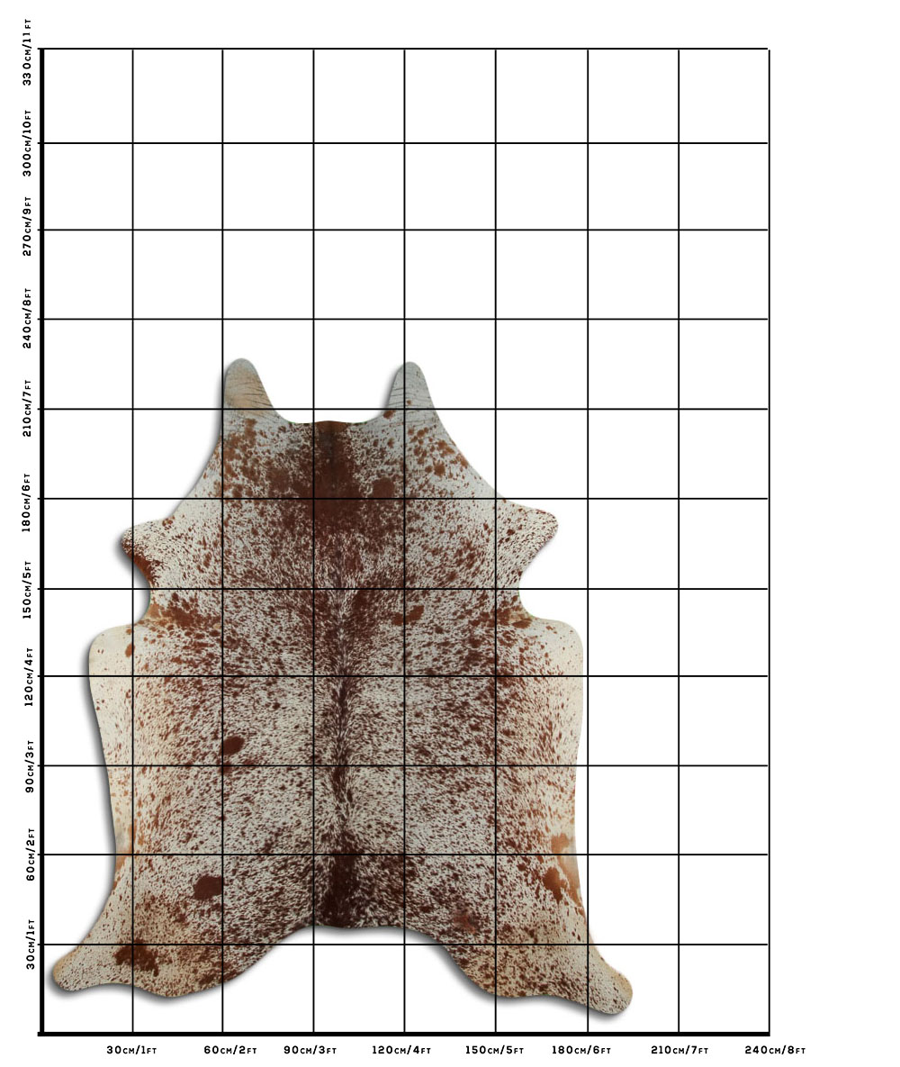 Salpicado Marrom e Branco 3 - 4 M Classe B Salpicado Marrom e Branco 3 - 4 M Classe B