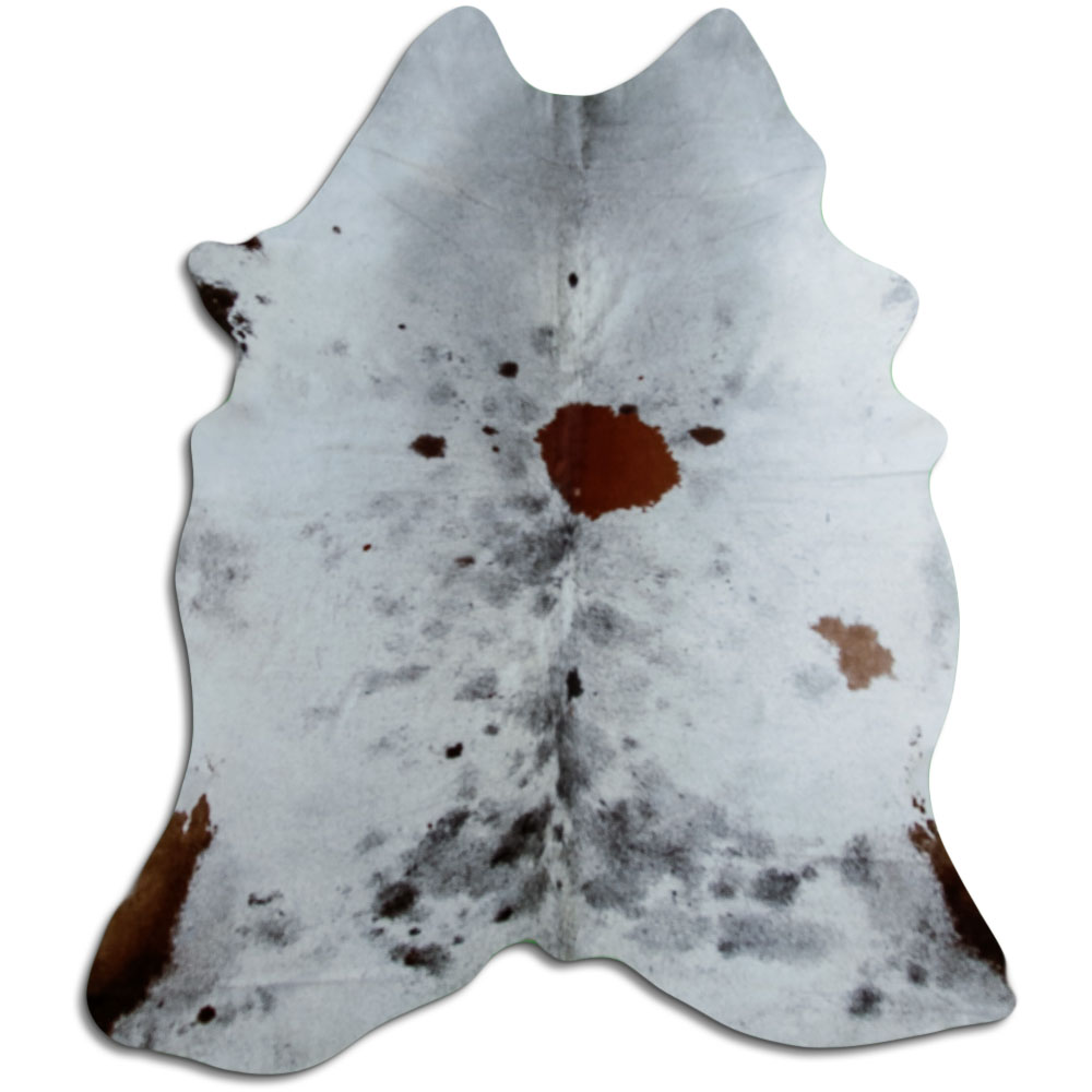Salt & Pepper Brown and White Cowhide Large Size Salt & Pepper Brown and White Cowhide Large Size