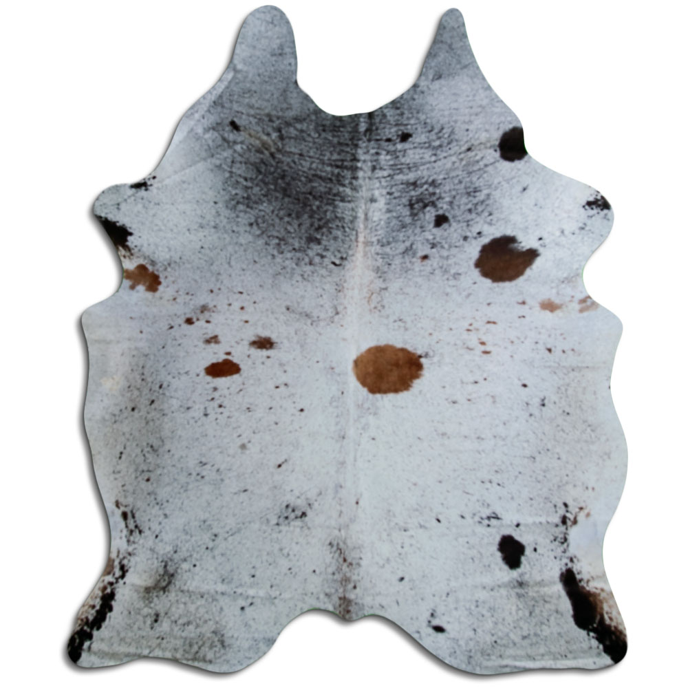 Salt & Pepper Brown and White Cowhide Large Size Salt & Pepper Brown and White Cowhide Large Size