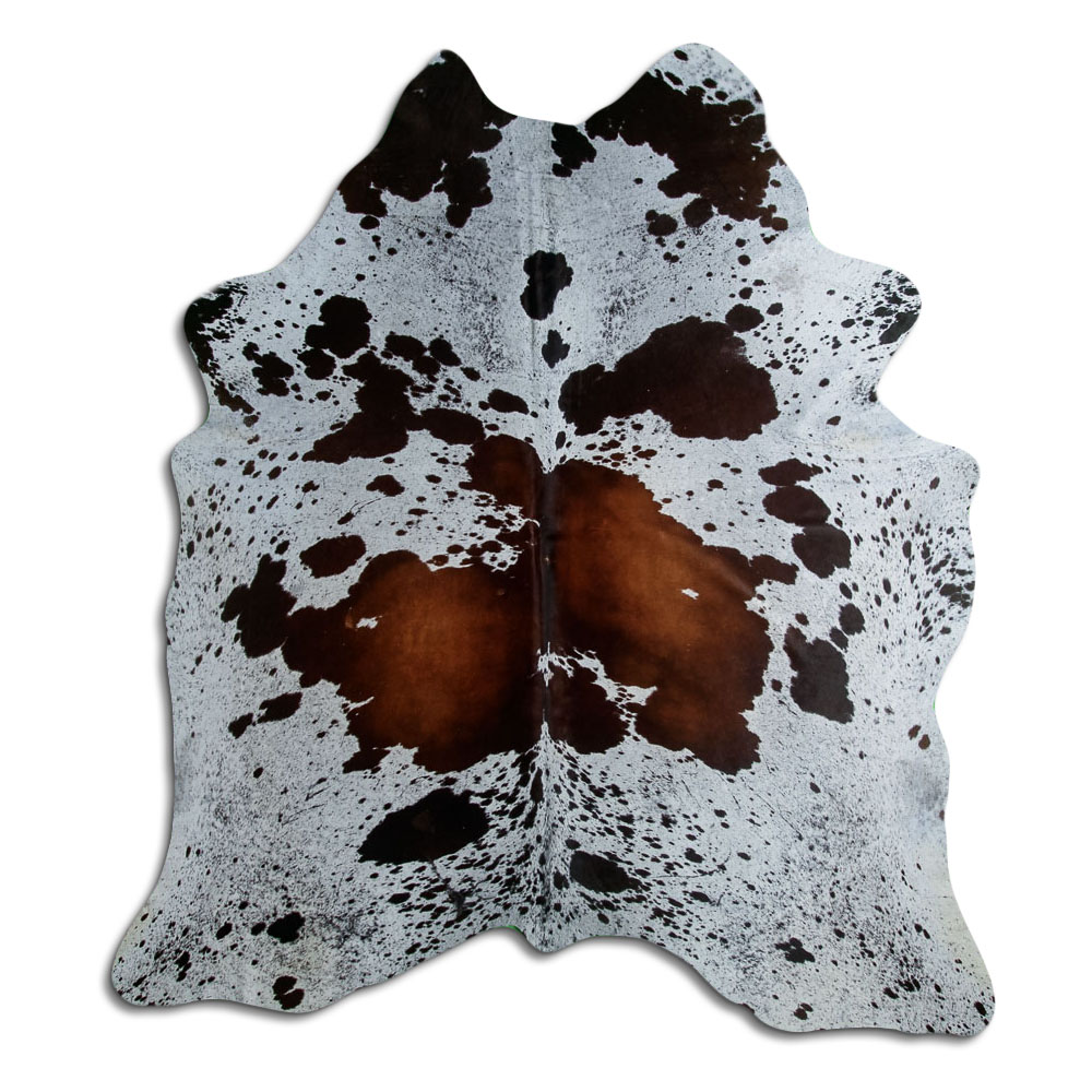 Salt & Pepper Brown and White Cowhide Large Size Salt & Pepper Brown and White Cowhide Large Size