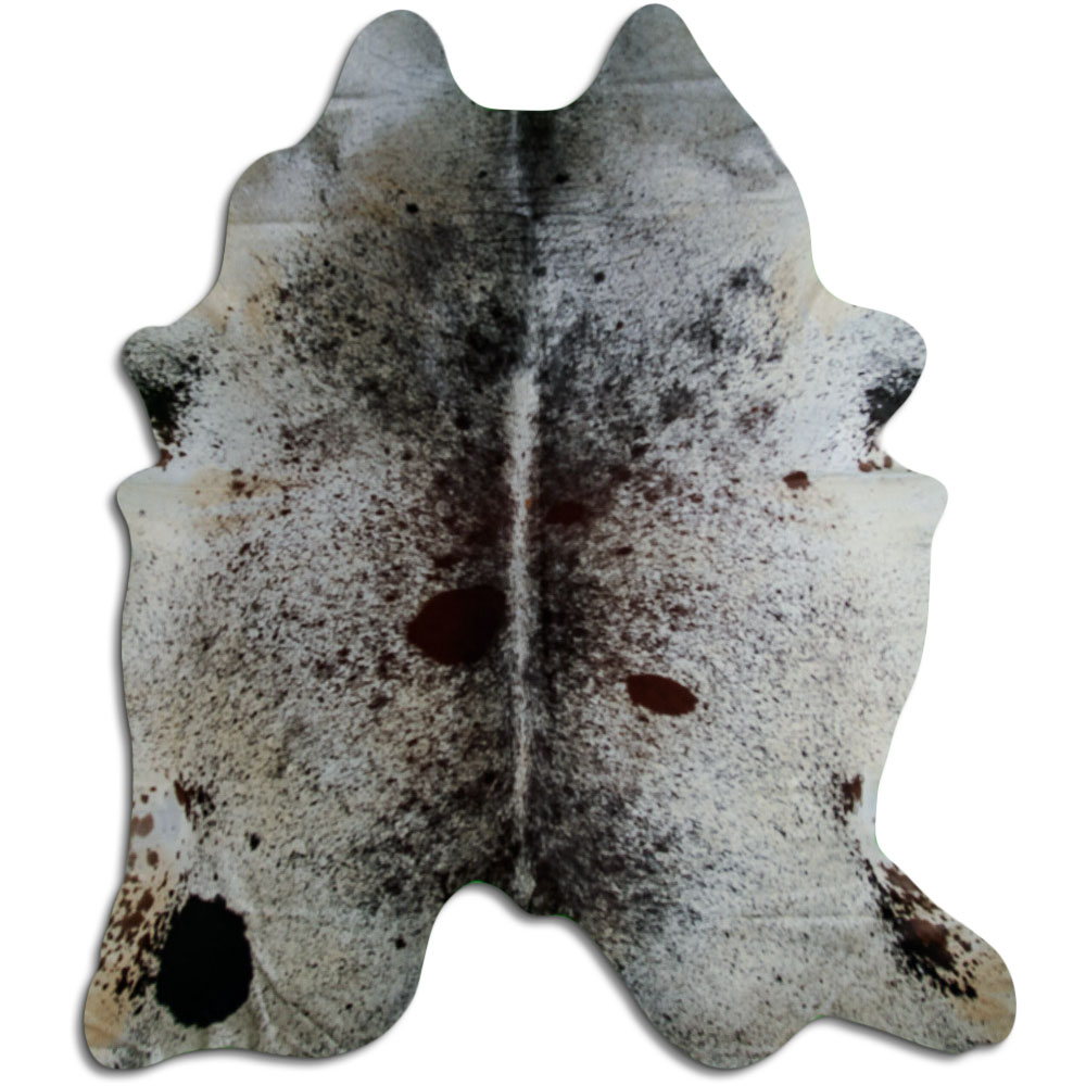 Salt & Pepper Brown and White Cowhide Extra Large Size (Jumbo) Salt & Pepper Brown and White Cowhide Extra Large Size (Jumbo)