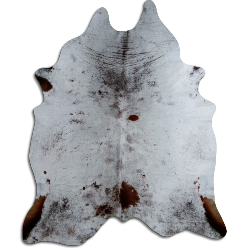 Salt & Pepper Brown and White Cowhide Extra Large Size (Jumbo) Salt & Pepper Brown and White Cowhide Extra Large Size (Jumbo)