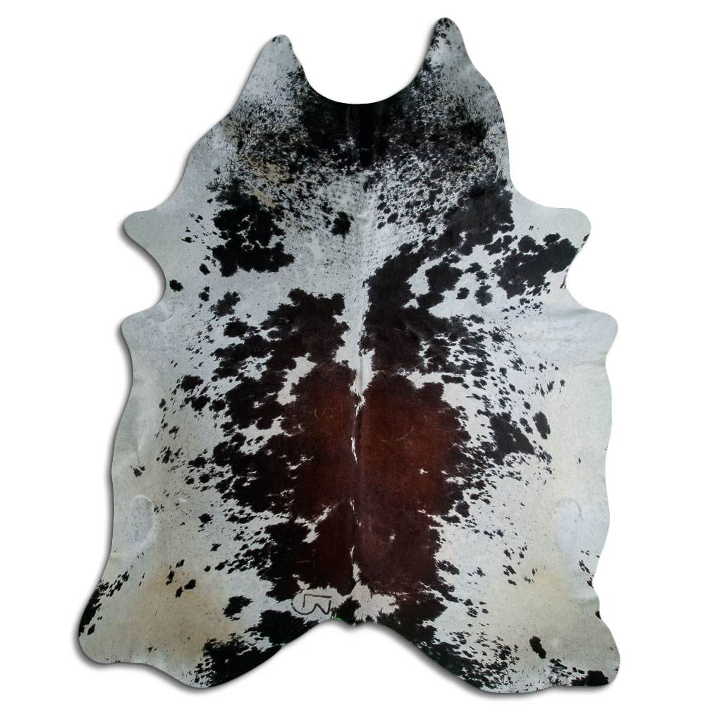 Salt & Pepper Brown and White Cowhide Extra Large Size (Jumbo) Salt & Pepper Brown and White Cowhide Extra Large Size (Jumbo)