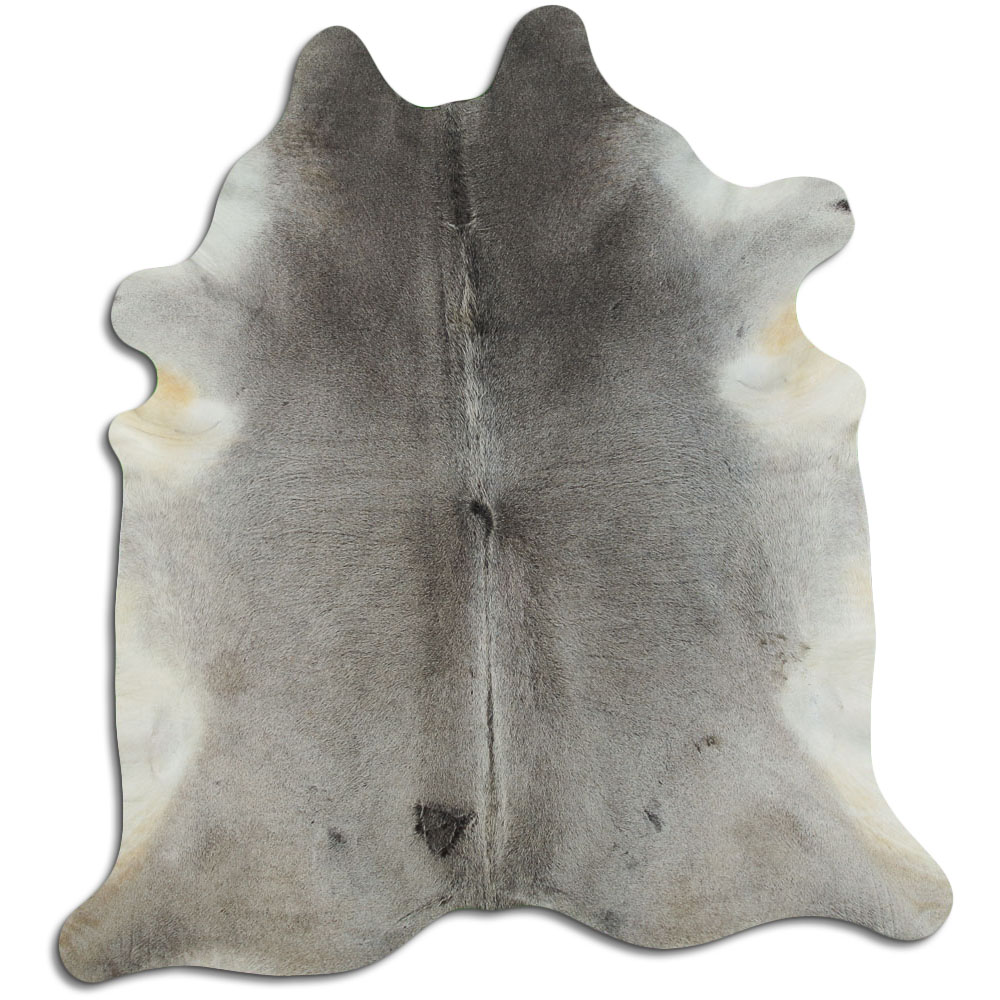 Grey Cowhide Large Size