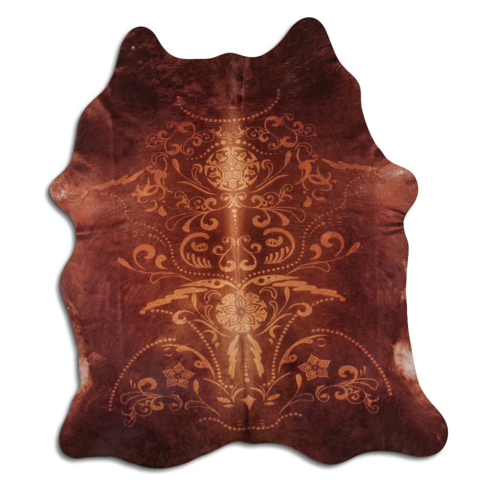 Baroque Bege Fundo Marrom 3 - 4 M Classe A