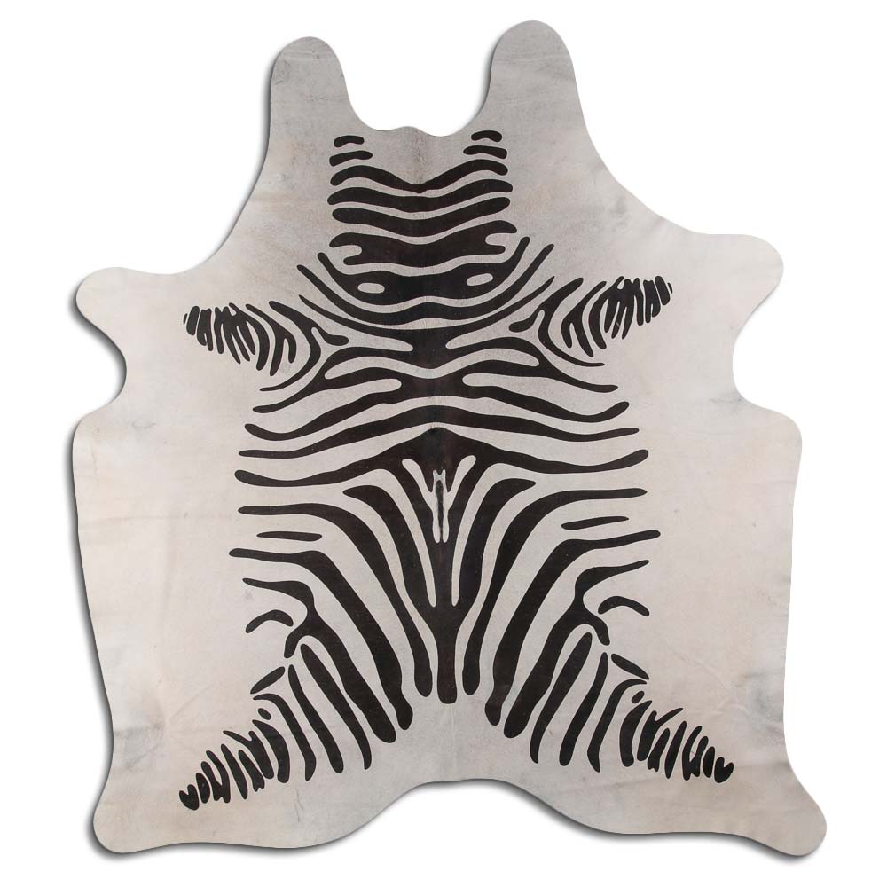 Zebra On White 3 - 4 M Grade B