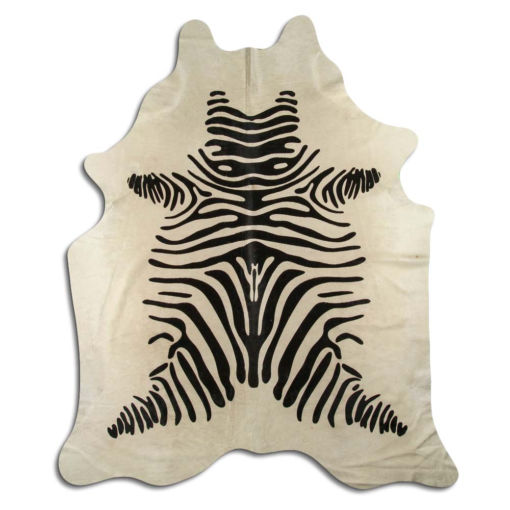 Zebra On White 3 - 4 M Grade B