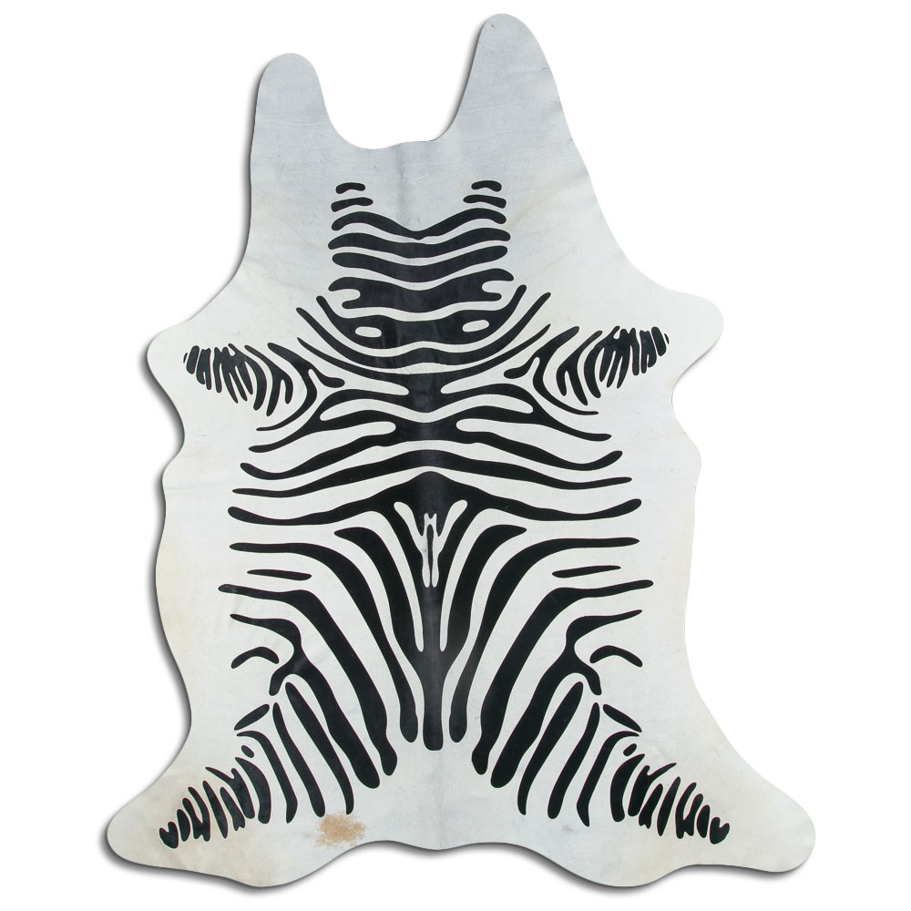 Zebra On White 3 - 4 M Grade B