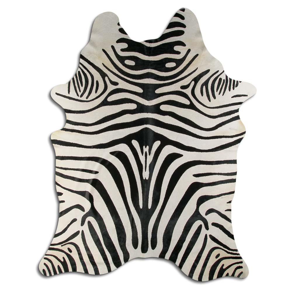 Zebra Double Stripe On White 3 - 5 M Grade A