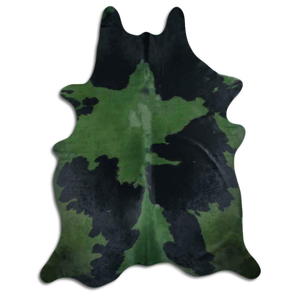 Dyed Emerald On Black And White 3 - 4 M Grade A