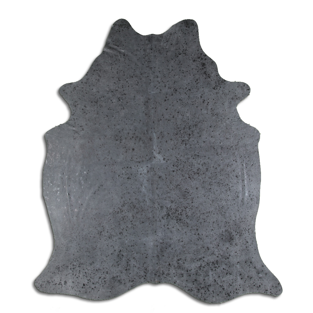 Acid Washed Black on Grey Suede Leather Size 3 - 5 sqmt