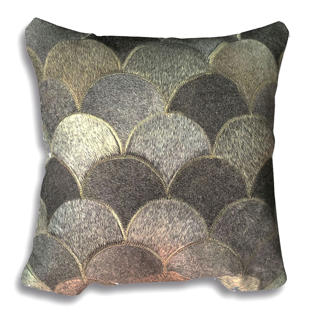 Cushion Shell Grey, Size 16"x16"
