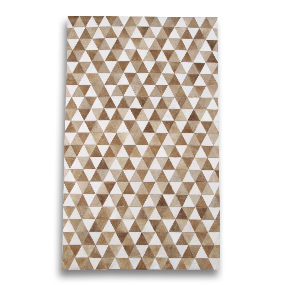 Size 2,00x3,00 M Pyramid Rug Beige - Caramel - White