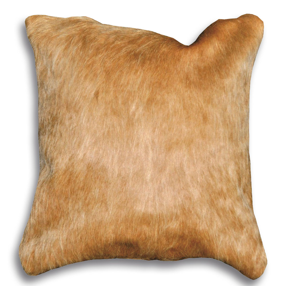 Cushion Beige, Size 16"x16" Suede Fabric Backing