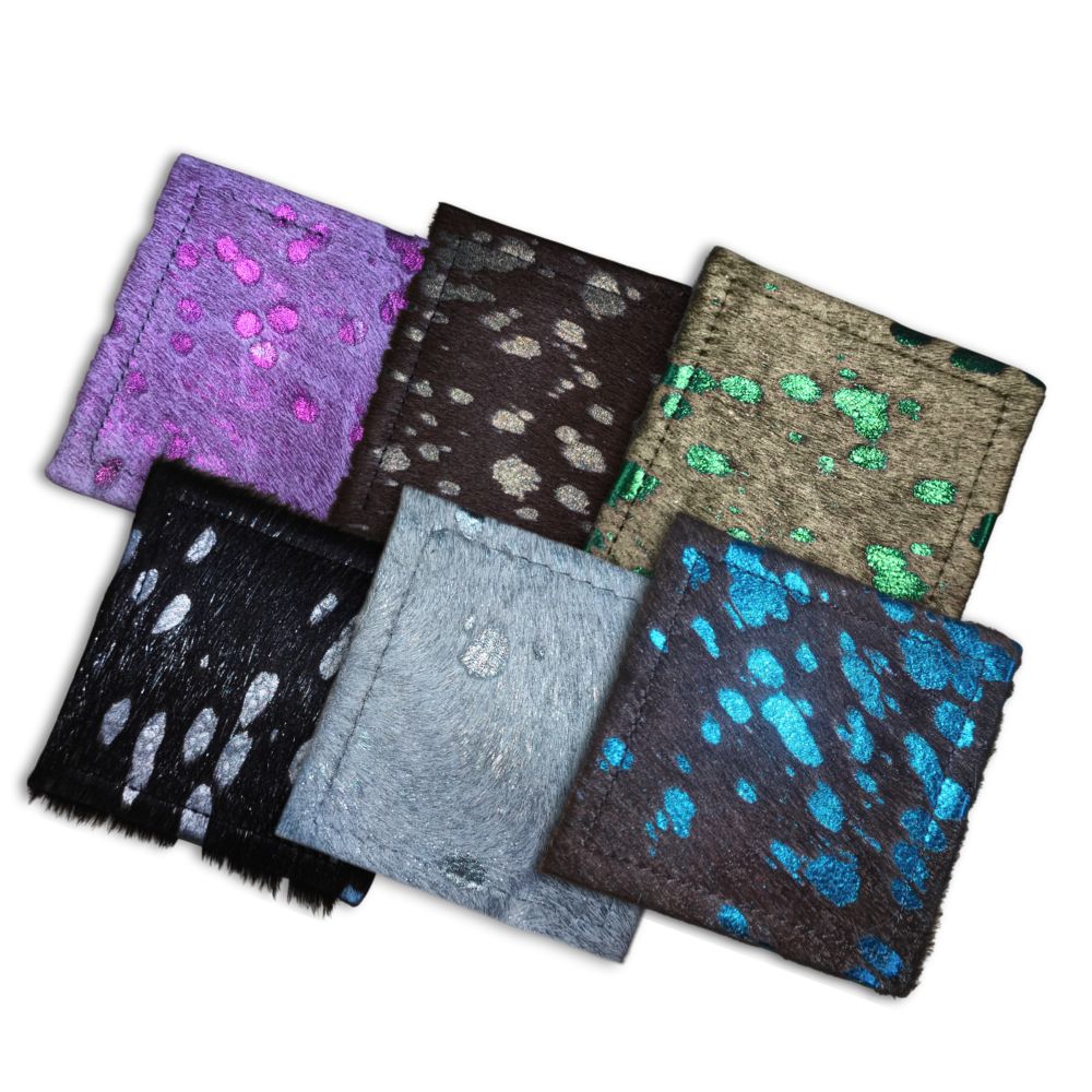 Coaster Square Acid Washed Assorted Colors