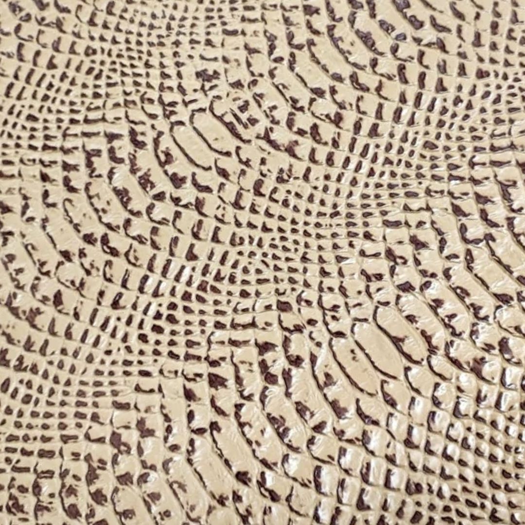 Snake Tan Embossed Sides Snake Tan Embossed Sides