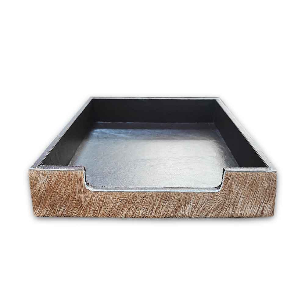 Magazine Organizer Box, Cowhide Assorted Colors, Size 27X34 CM Magazine Organizer Box, Cowhide Assorted Colors, Size 27X34 CM