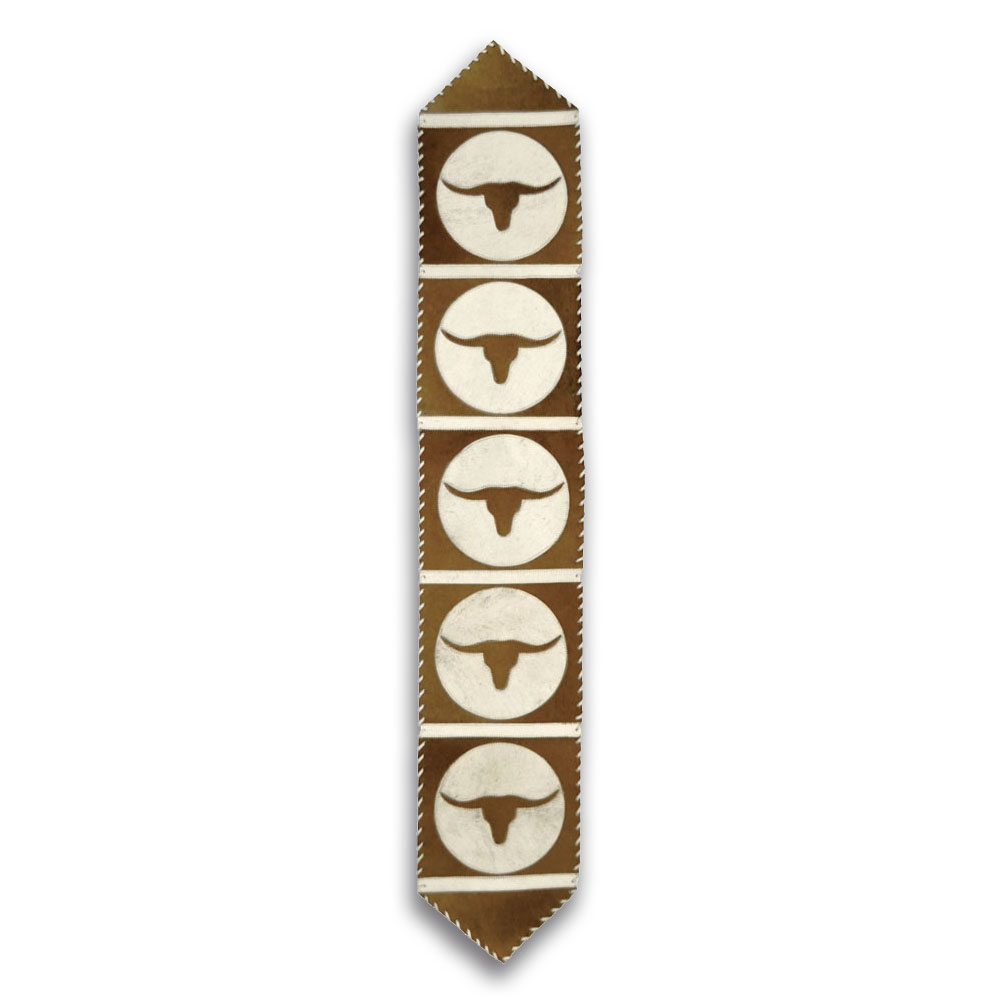 Table Runner Model 1 - Longhorn, Laced Border, 1' X 10' Table Runner Model 1 - Longhorn, Laced Border, 1' X 10'