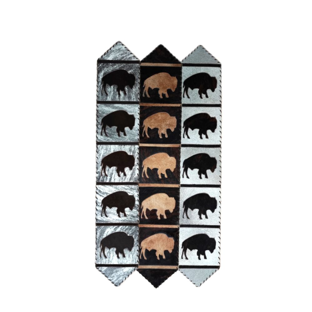 Table Runner Model 1 - Bison, Laced Border, 1' X 10'