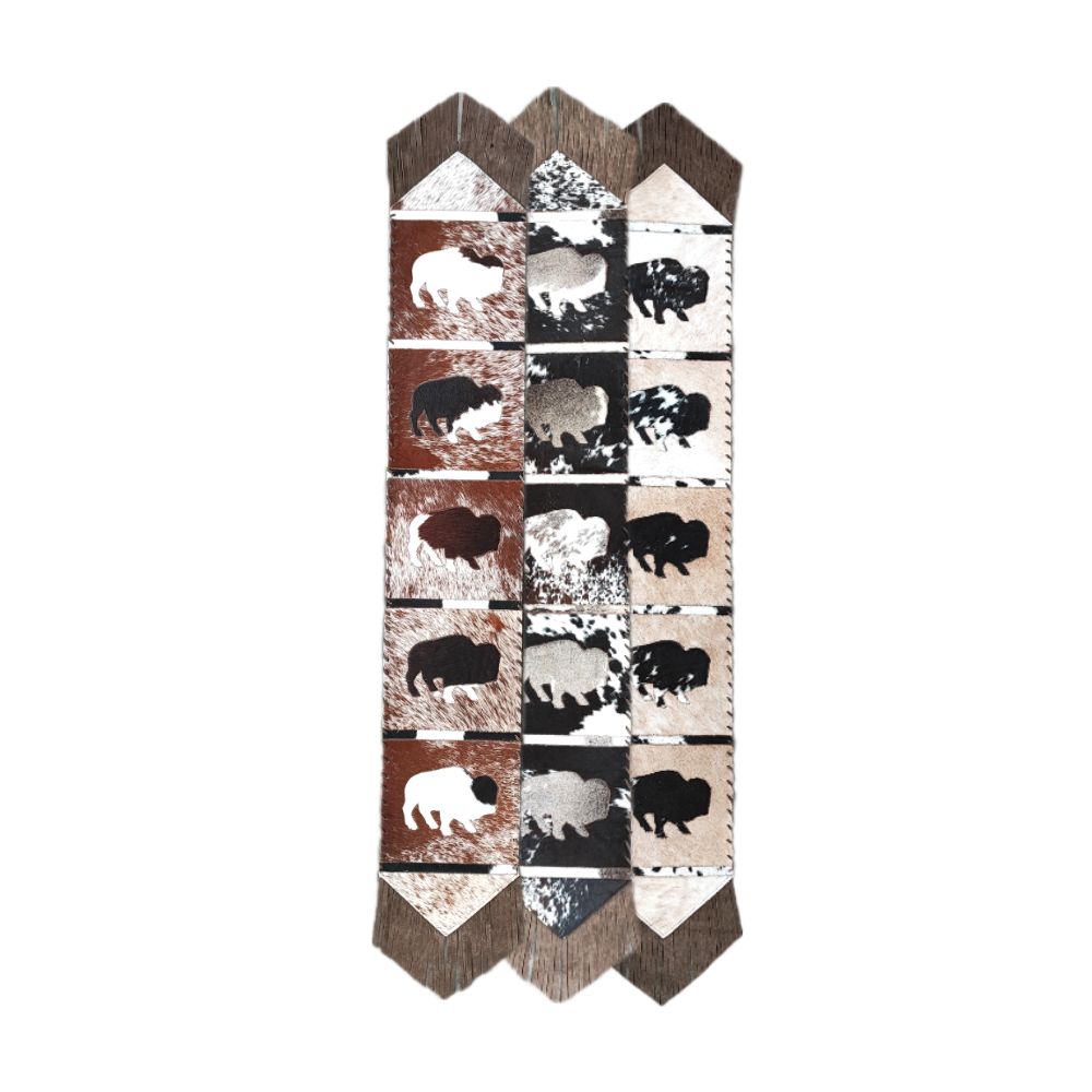 Table Runner Model 1 - Bison, with Fringes, 1' X 10'
