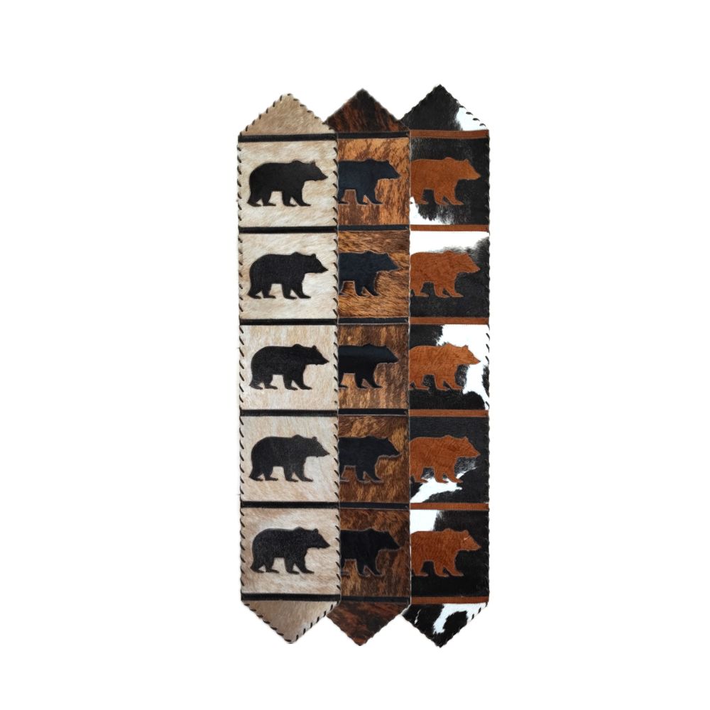 Table Runner Model 1 - Bear, Laced Border, 1' X 6'