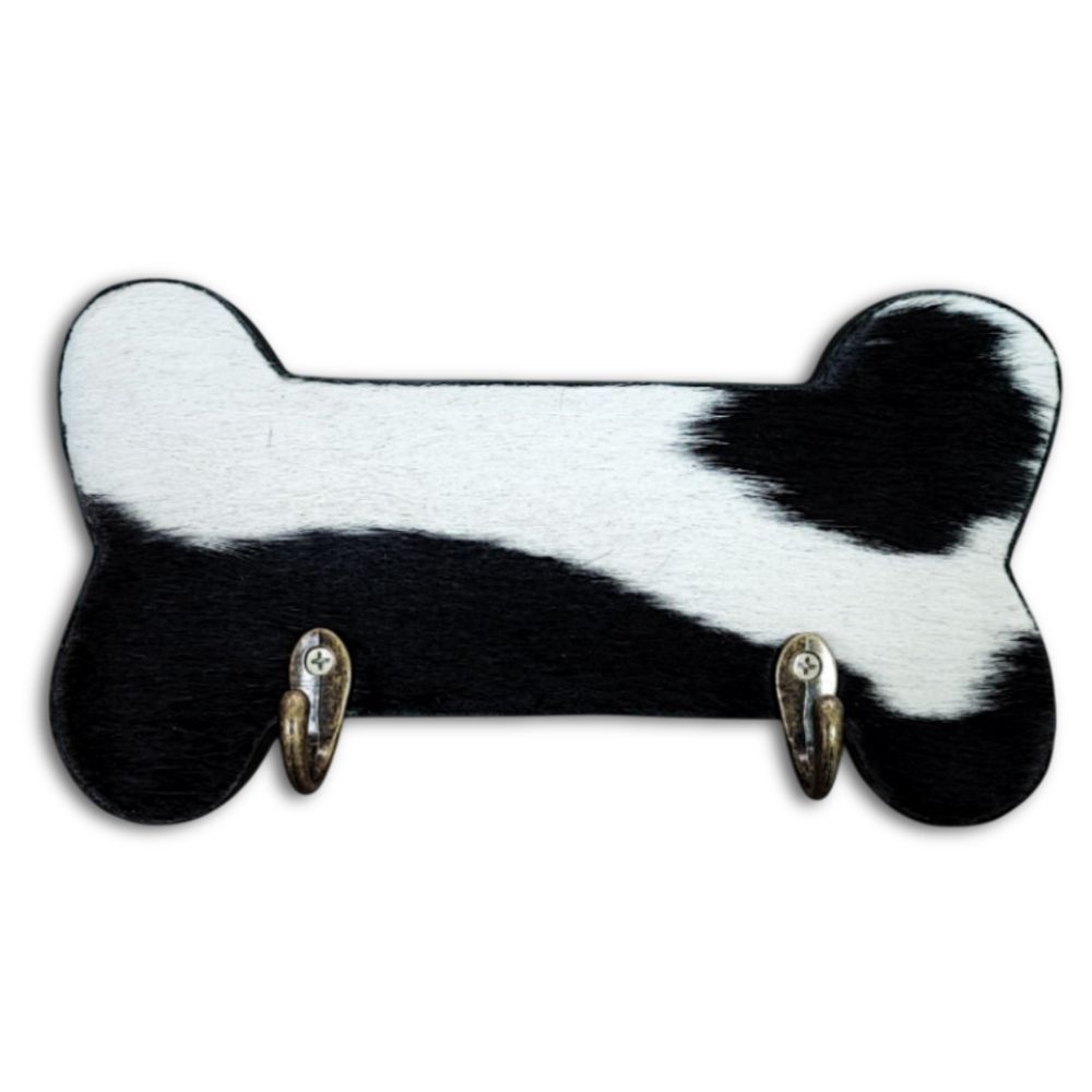 Wall Hook Bone, Black and White