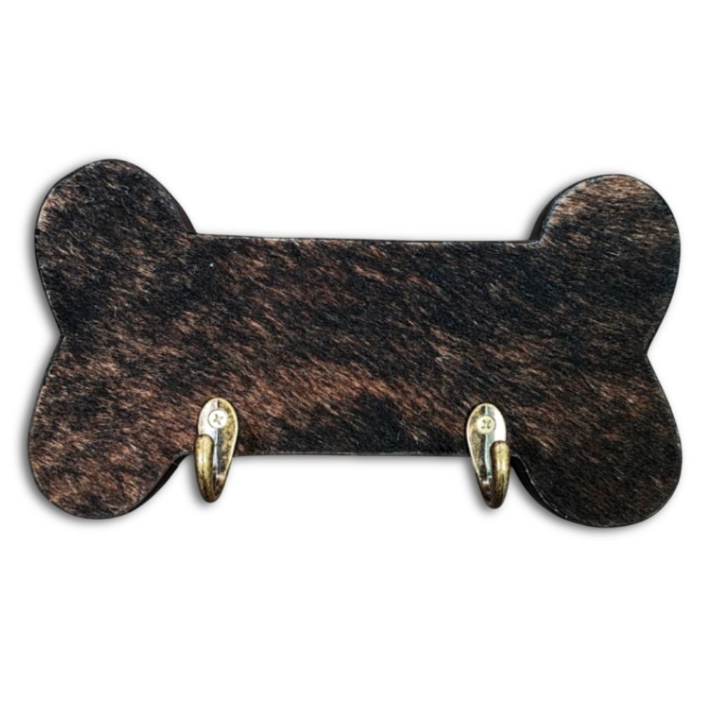 Wall Hook Bone, Medium Brindle