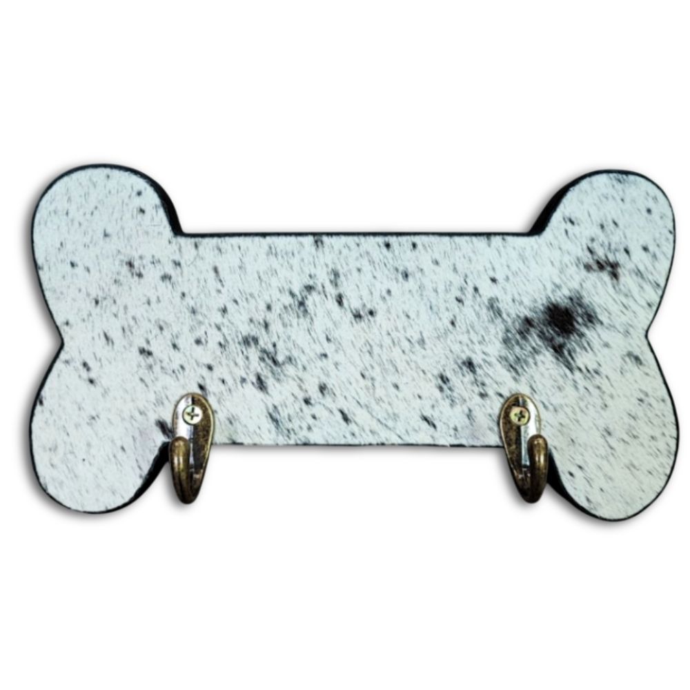 Wall Hook Bone, Salt & Pepper Black and White