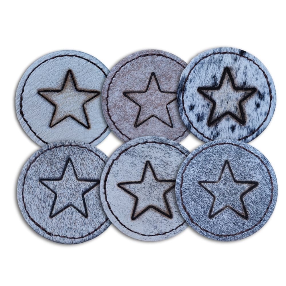 Coaster Branded Star Saddle Stitch