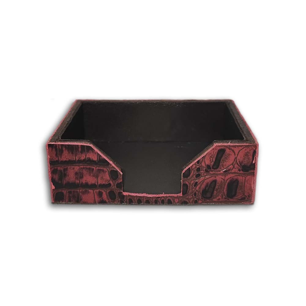 Card Holder, Croc Red Card Holder, Croc Red