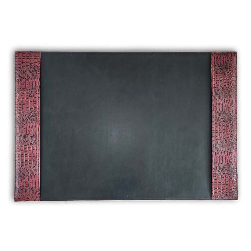 Desk Pad, Croc Red